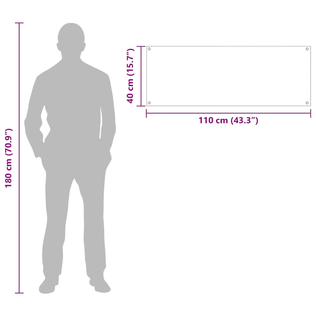 Kuhinjski zid 2 pcs *Transparent*an 110 x 40 cm