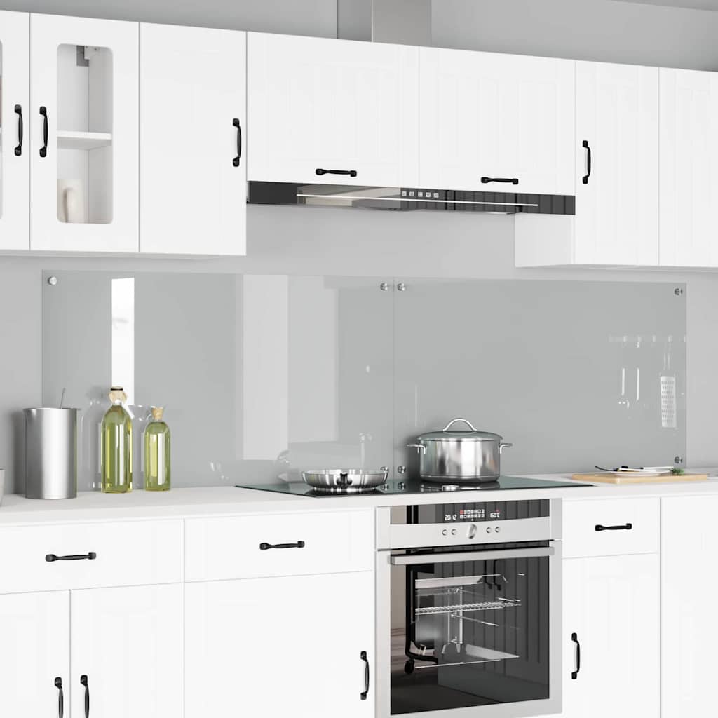Kuhinjski zid 2 pcs *Transparent*an 110 x 60 cm