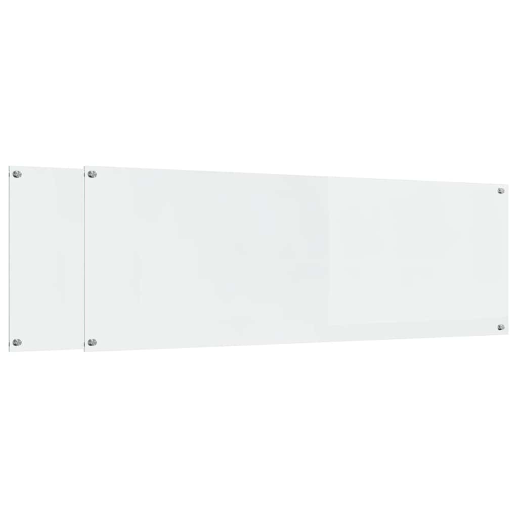 Kuhinjski zid 2 pcs *Transparent*an 120 x 40 cm