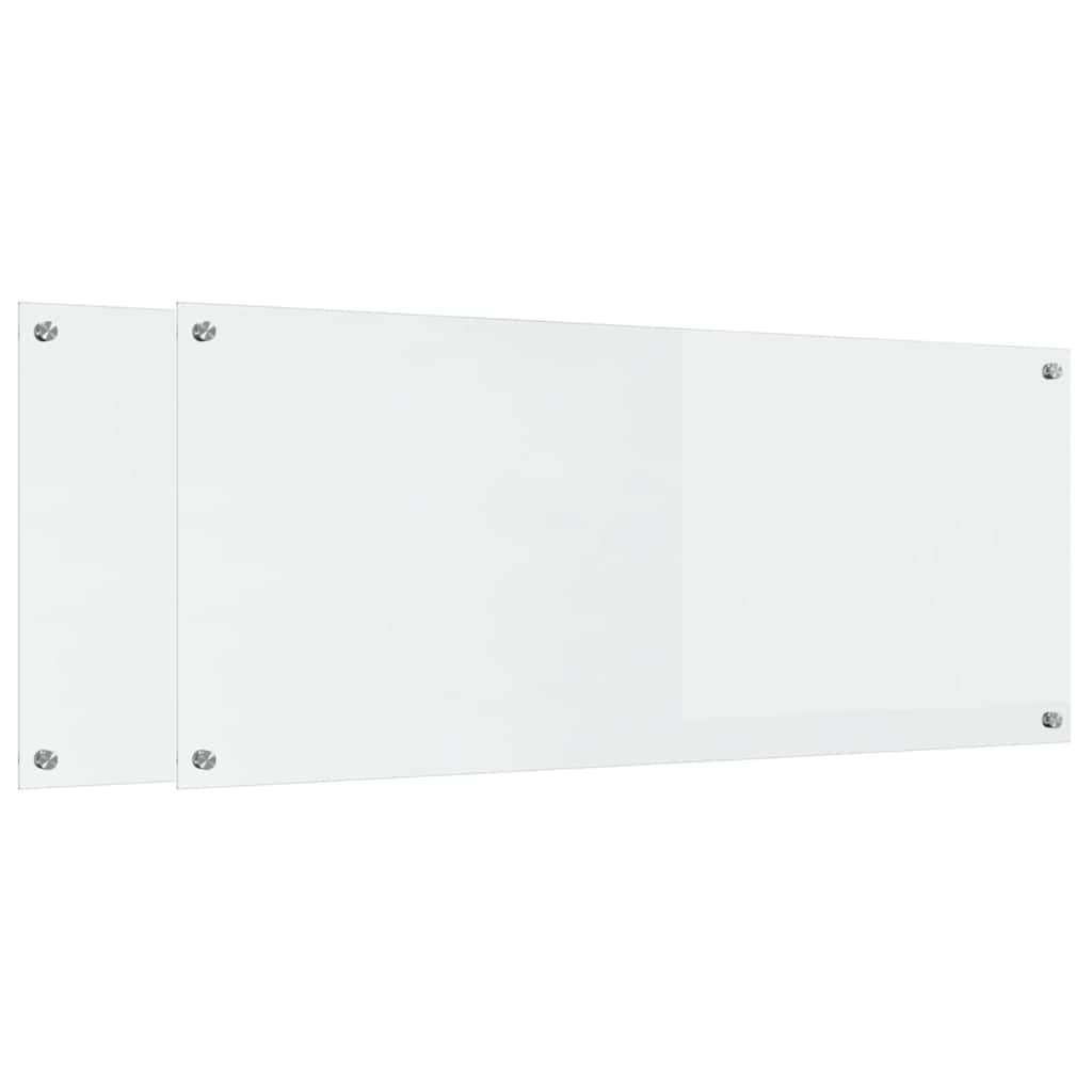 Kuhinjski zid 2 pcs *Transparent*an 120 x 50 cm