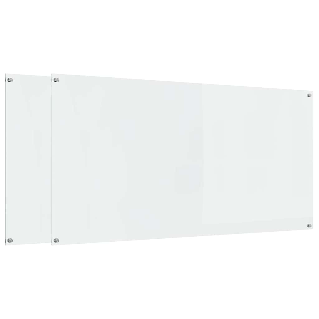 Kuhinjski zid 2 pcs *Transparent*an 120 x 60 cm