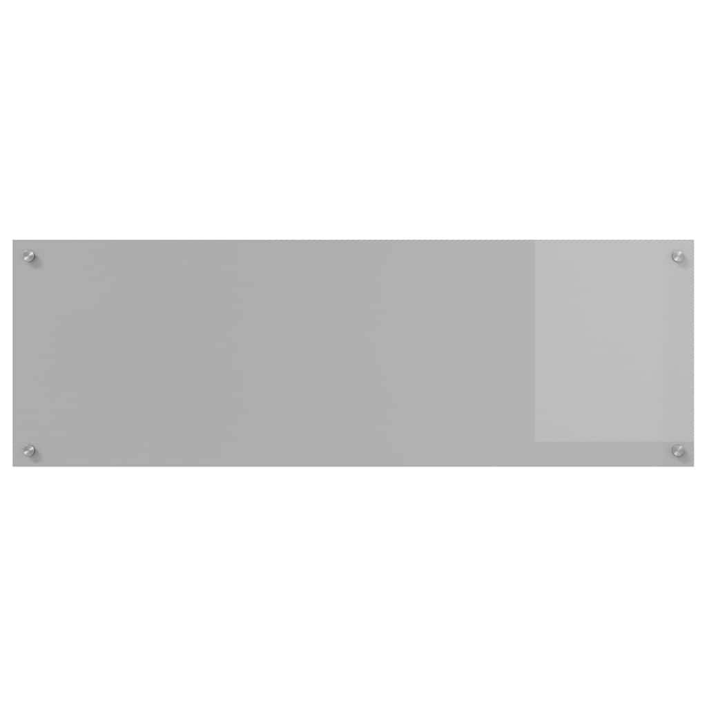 Kuhinjski zid 2 pcs Svijetlo siva 120 x 40 cm