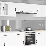Kuhinjski zid 2 pcs Svijetlo siva 120 x 50 cm