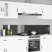 Kuhinjski zid 2 pcs Tamno siva 110 x 40 cm