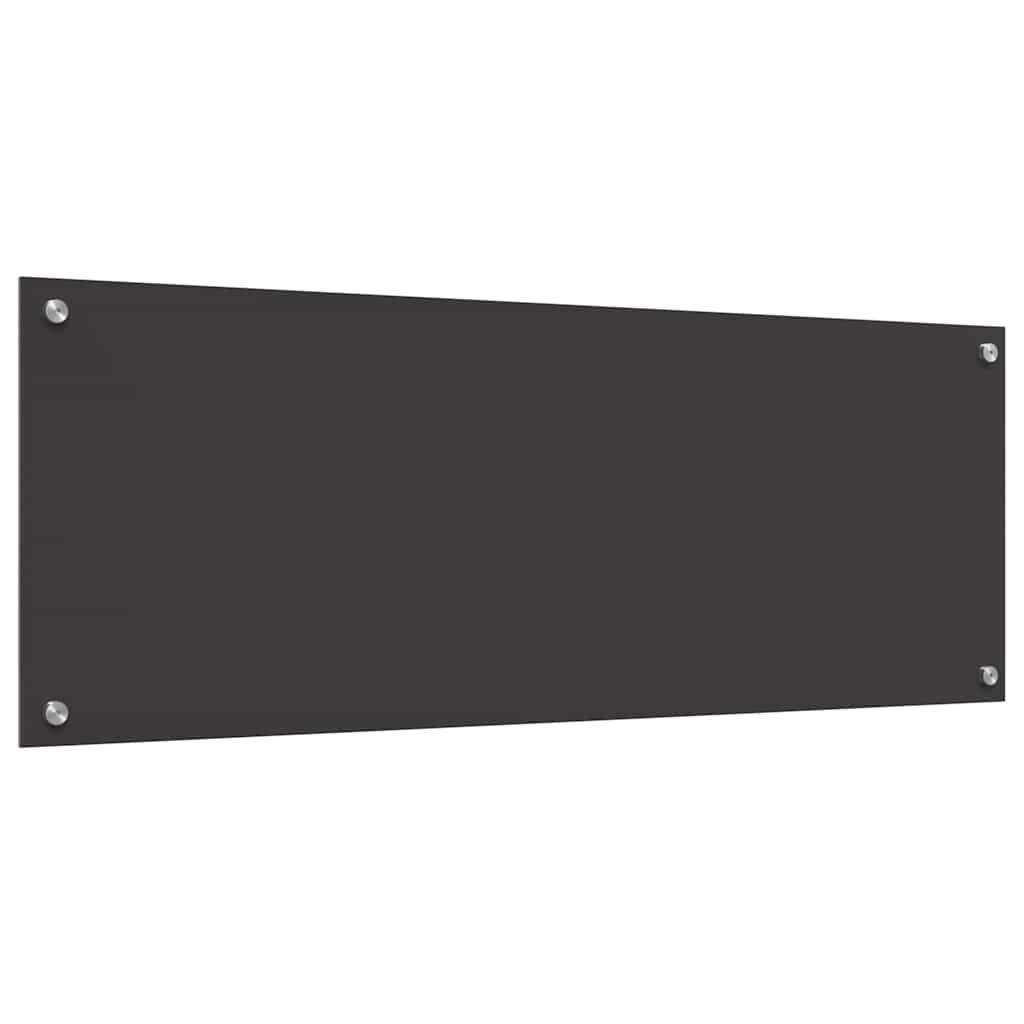 Kuhinjski zid 2 pcs Tamno siva 110 x 40 cm