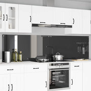 Kuhinjski zid 2 pcs Tamno siva 120 x 60 cm