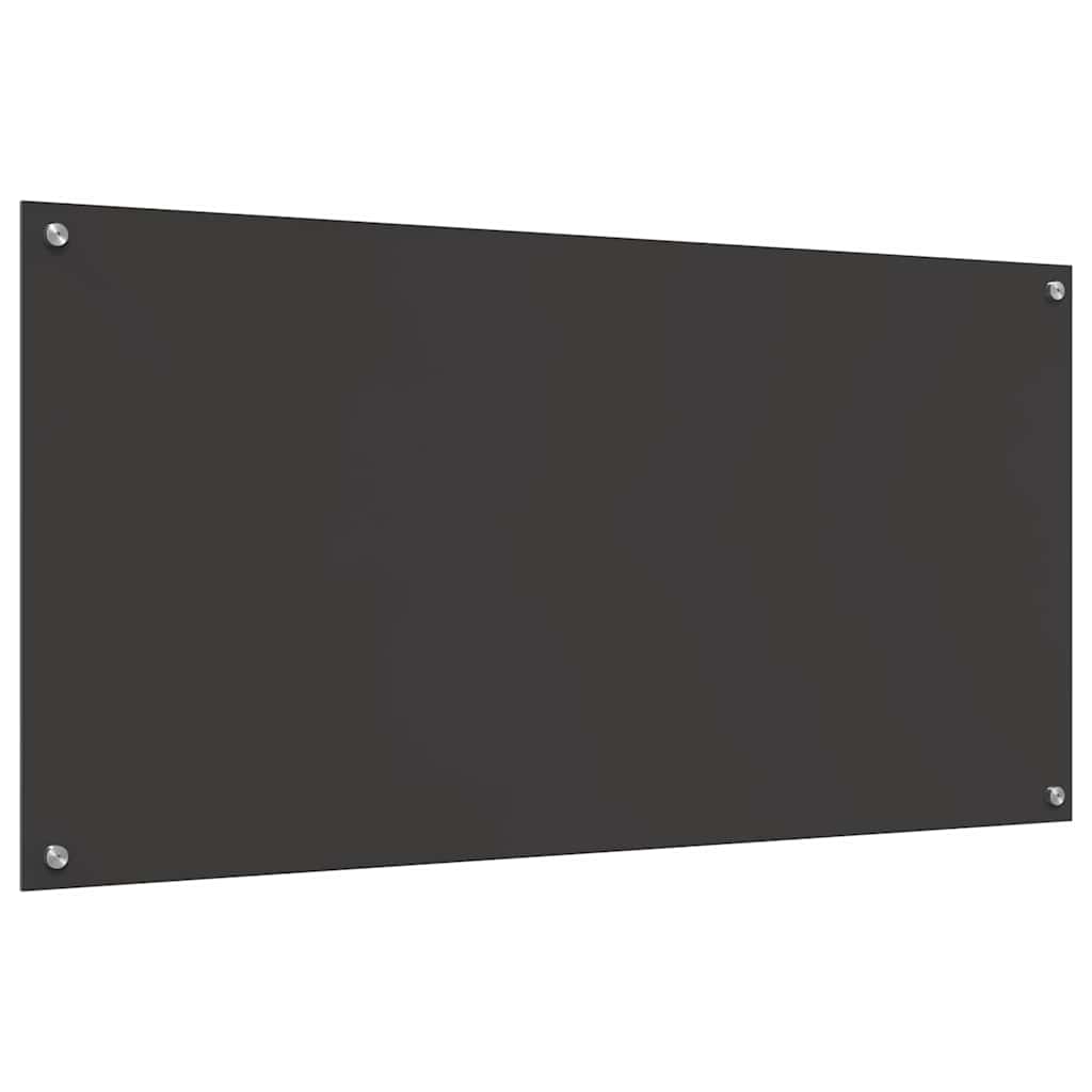 Kuhinjski zid 2 pcs Tamno siva 120 x 60 cm