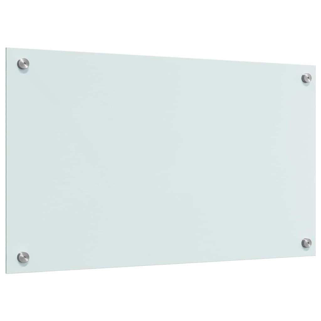 Kuhinjski zid 2 pcs Bijelo 70 x 40 cm Staklo otporno na udarce
