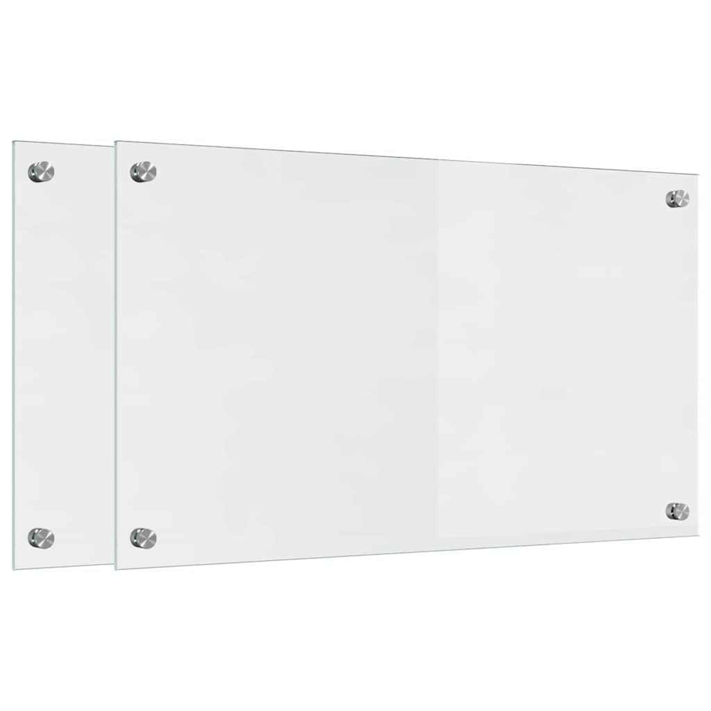 Kuhinjski zid 2 pcs *Transparent*an 70 x 40 cm