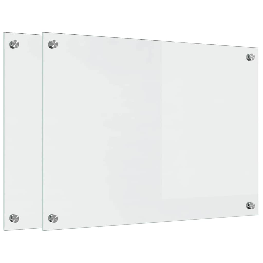 Kuhinjski zid 2 pcs *Transparent*an 70 x 50 cm