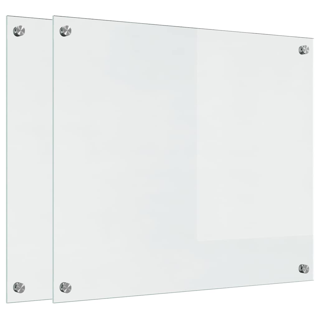 Kuhinjski zid 2 pcs *Transparent*an 70 x 60 cm