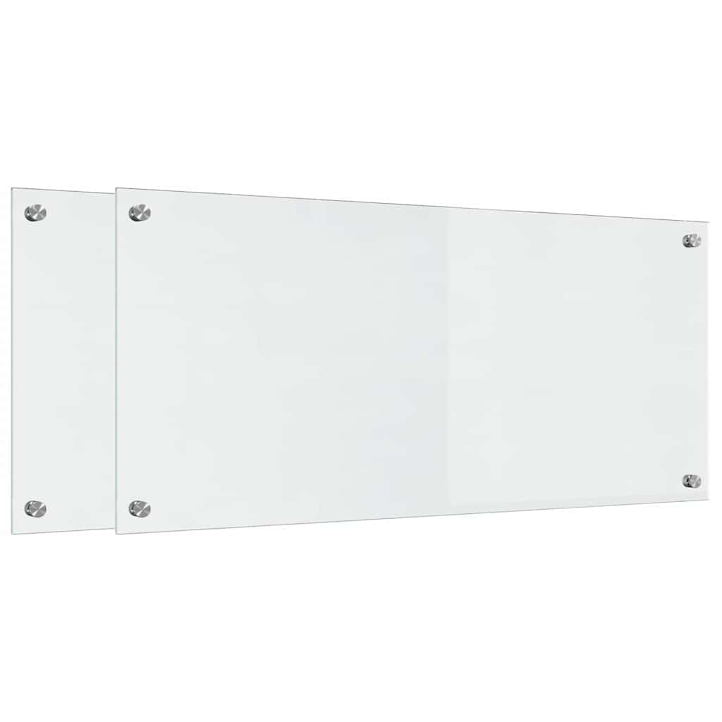Kuhinjski zid 2 pcs *Transparent*an 90 x 40 cm