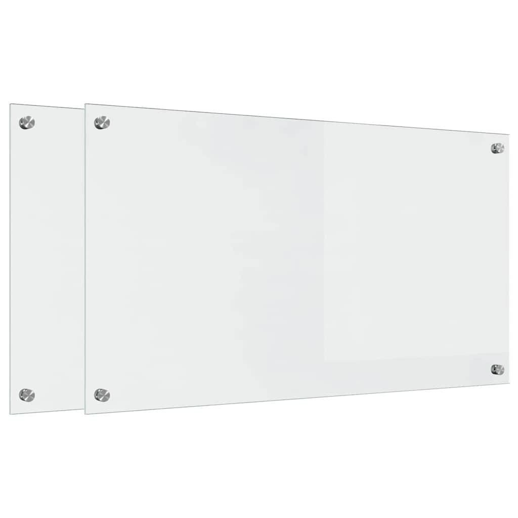 Kuhinjski zid 2 pcs *Transparent*an 90 x 50 cm