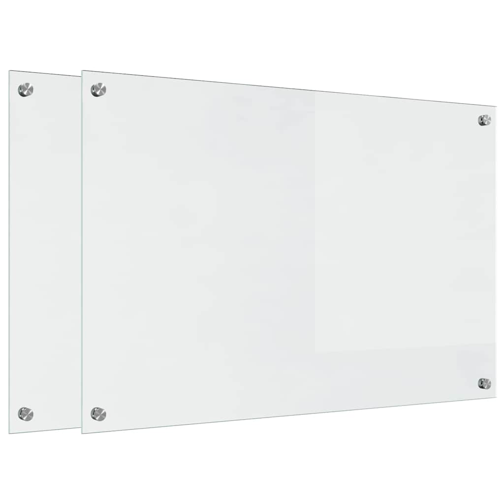 Kuhinjski zid 2 pcs *Transparent*an 90 x 60 cm