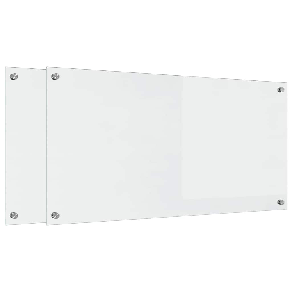 Kuhinjski zid 2 pcs *Transparent*an 100 x 50 cm