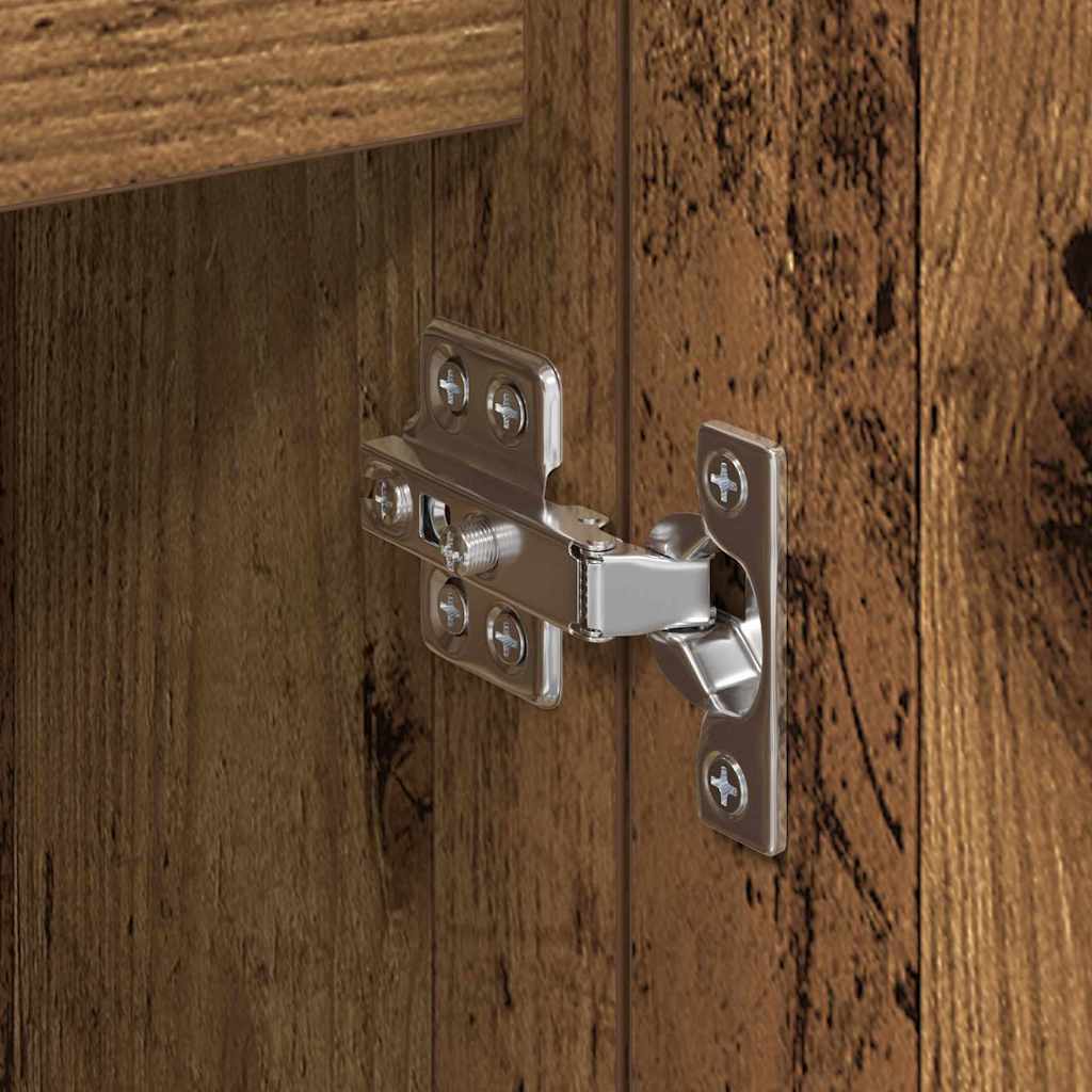 Komode 2 pcs Staro drvo 60 x 35 x 70 cm Konstruirano drvo