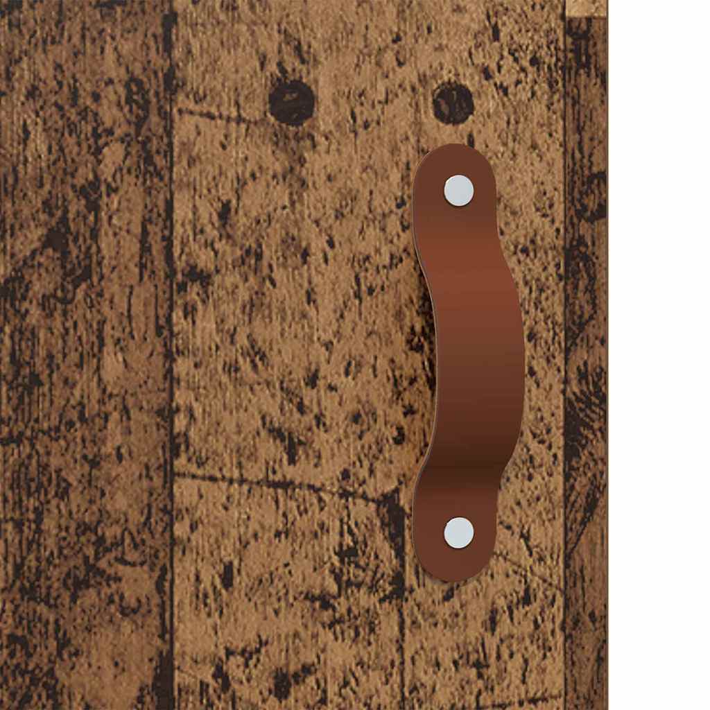 Kabinetski zidni Zidne 2 pcs Staro drvo 69,5 x 34 x 90 cm