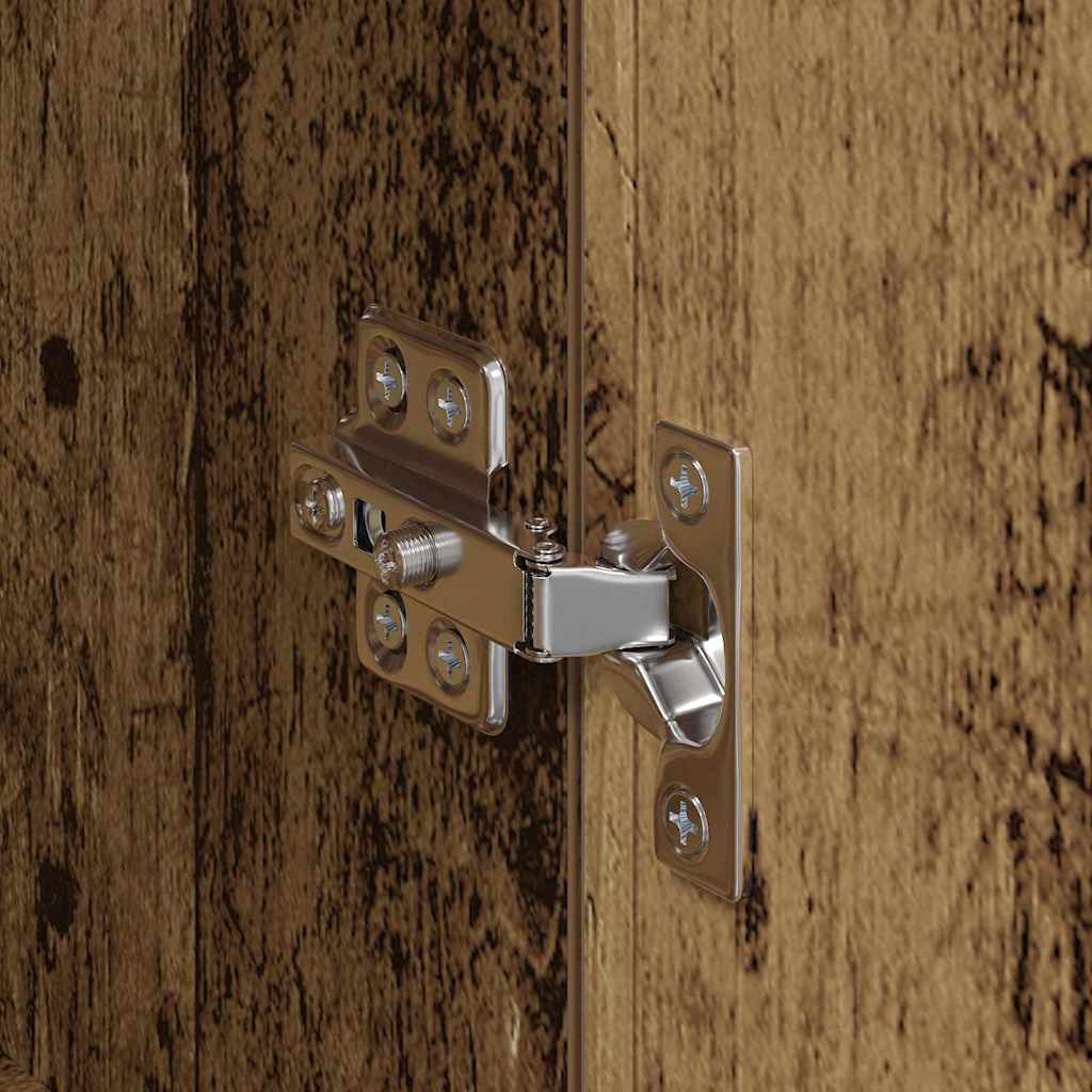 Kabinetski zidni Zidne 2 pcs Staro drvo 69,5 x 34 x 90 cm