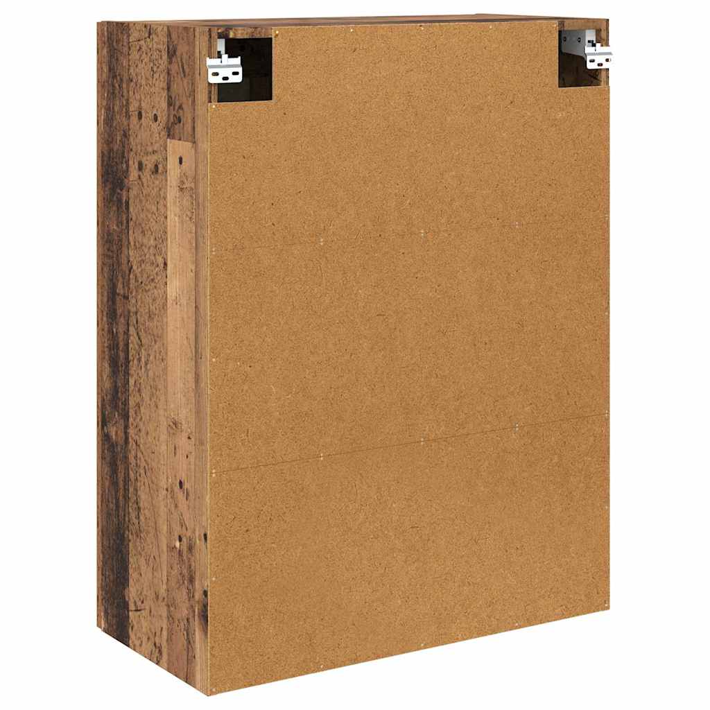 Kabinetski zidni Zidne 2 pcs Staro drvo 69,5 x 34 x 90 cm