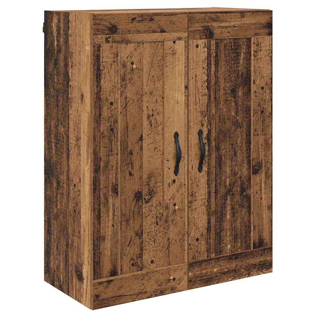 Kabinetski zidni Zidne 2 pcs Staro drvo 69,5 x 34 x 90 cm
