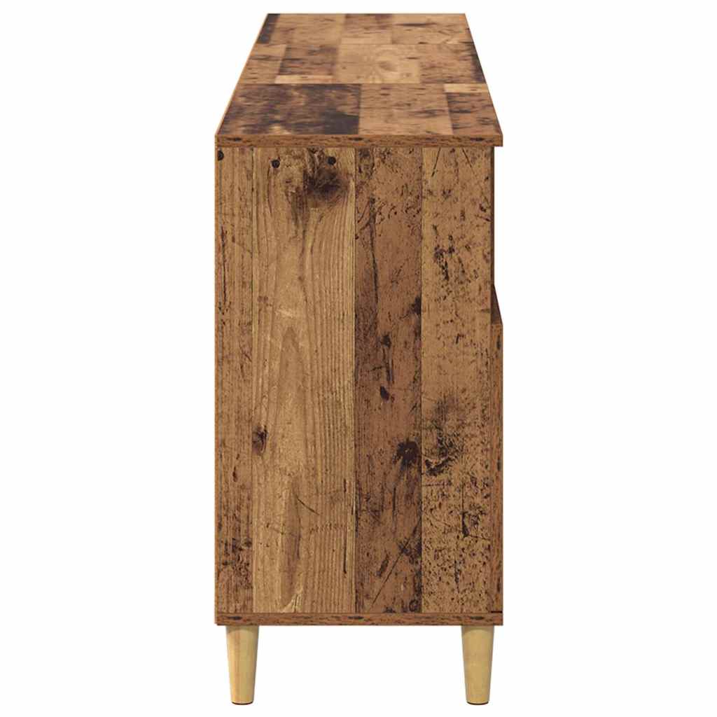 Komode 3 pcs Staro drvo 60 x 35 x 70 cm Konstruirano drvo