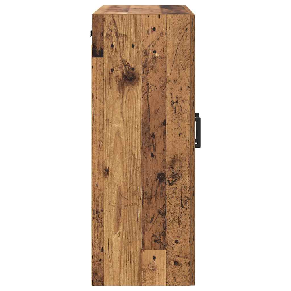 Kabinetski zidni Zidne 2 pcs Staro drvo 69,5 x 34 x 90 cm