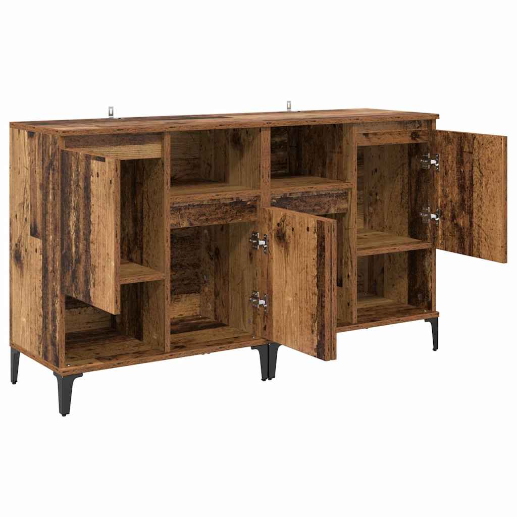 Komode 2 pcs Staro drvo 60 x 35 x 70 cm Konstruirano drvo