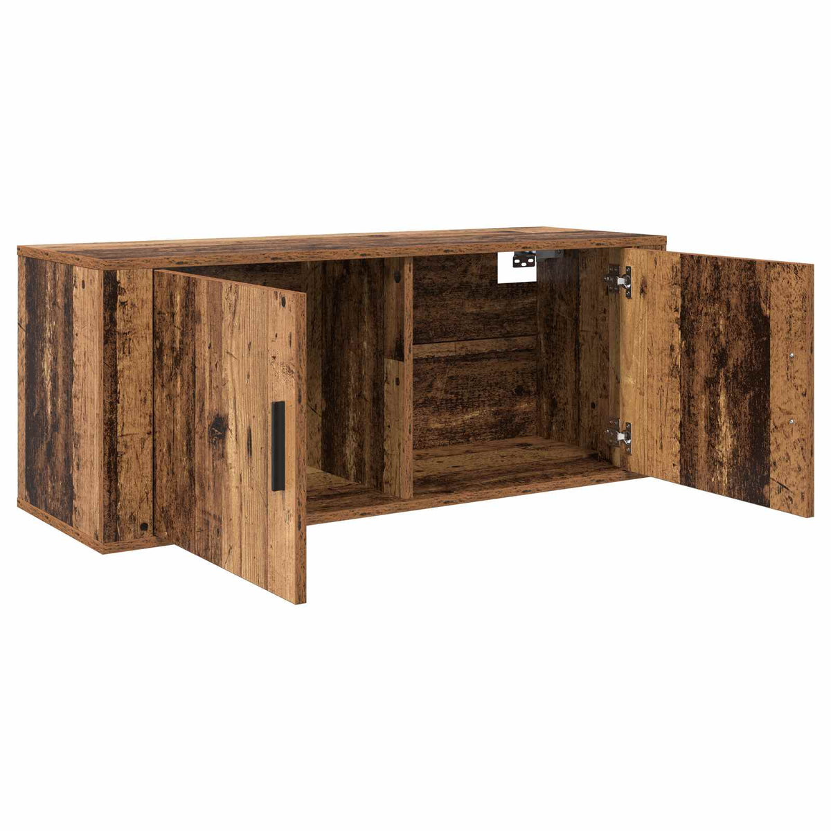 Zidni TV ormar set Zidne 2 pcs Staro drvo 100 x 34,5 x 40 cm