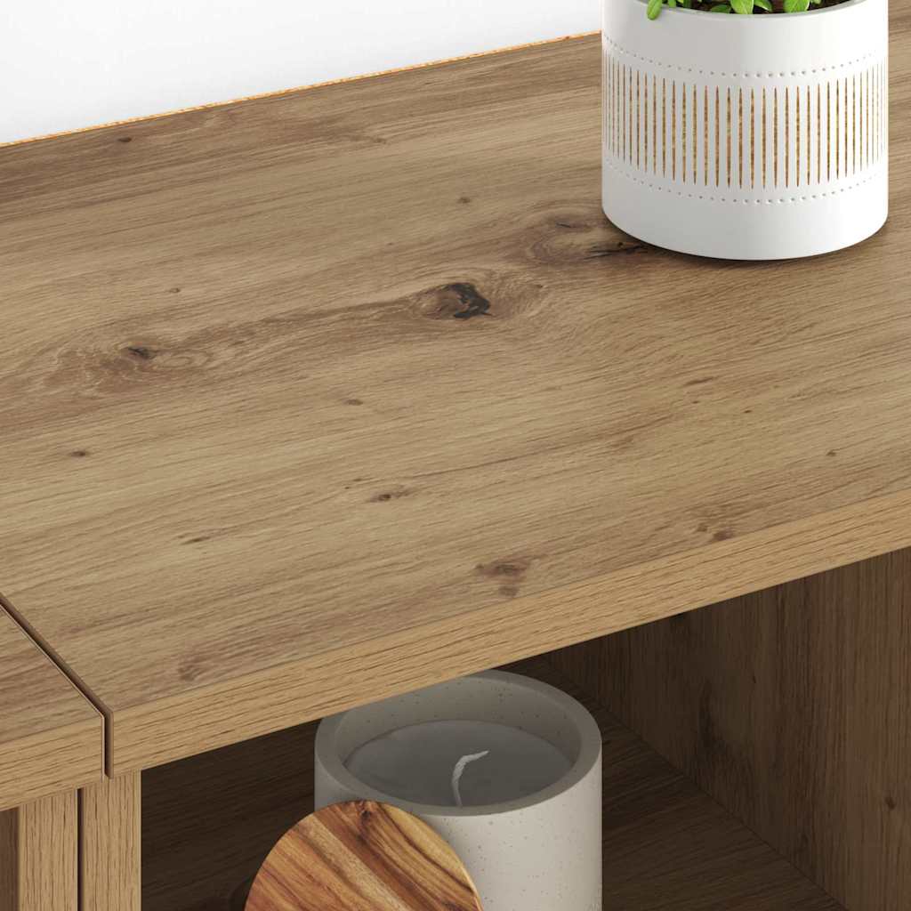 Komode 2 pcs Umjetnički hrast 60 x 35 x 70 cm Konstruirano drvo
