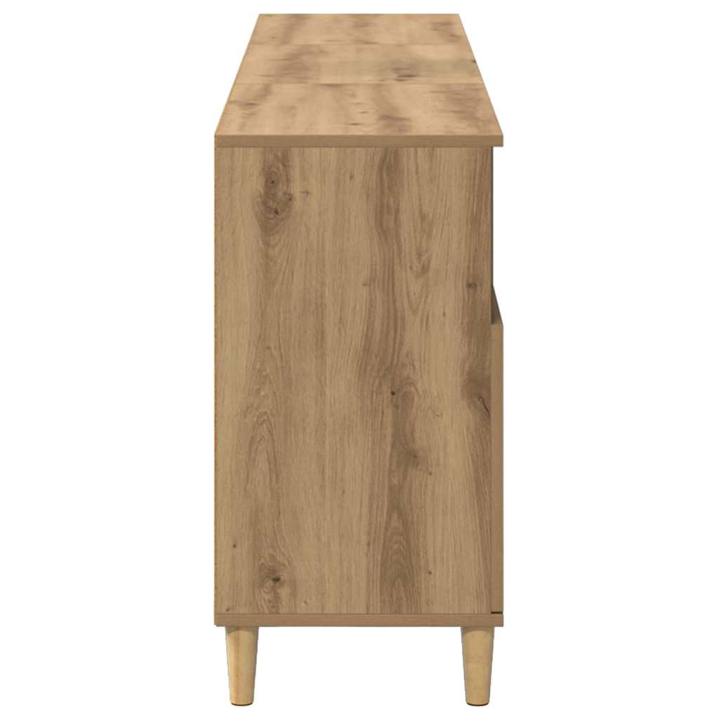 Komode 3 pcs Umjetnički hrast 60 x 35 x 70 cm Konstruirano drvo