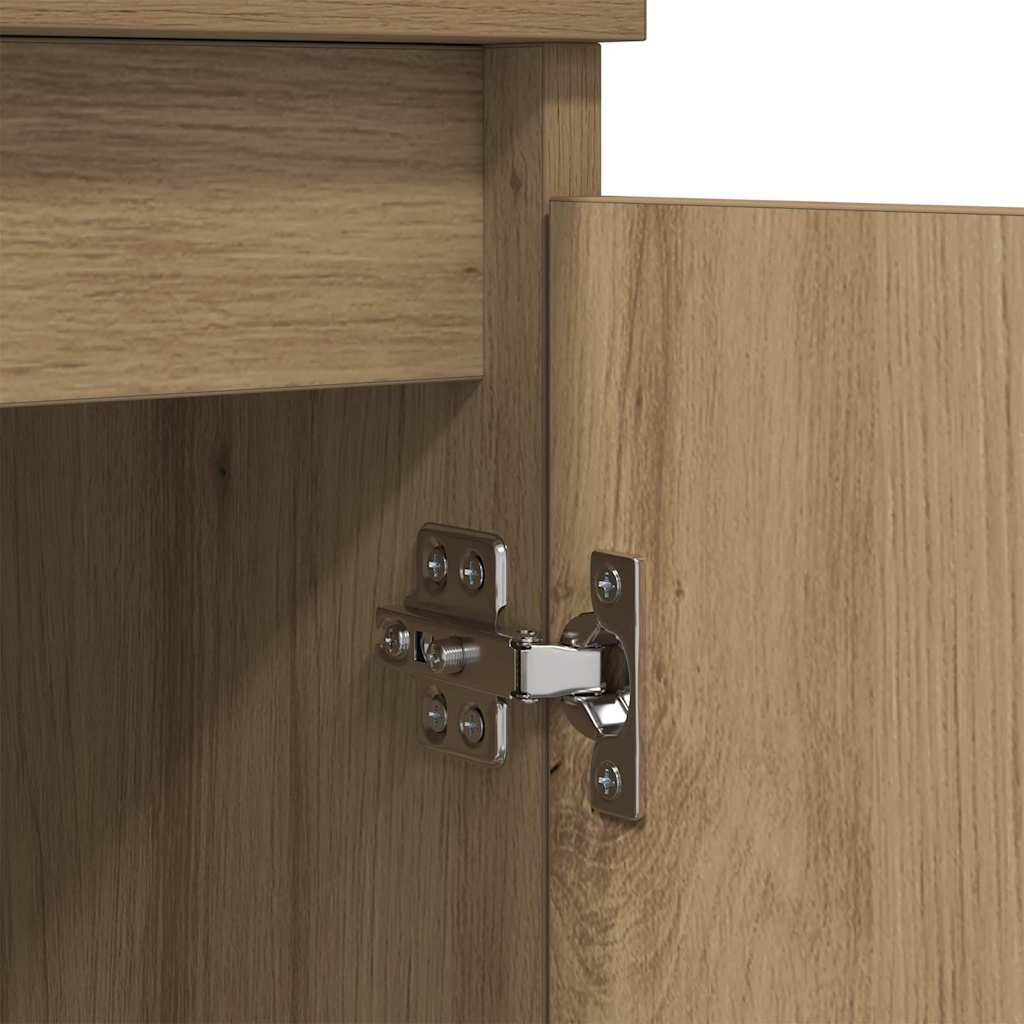 Komode 2 pcs Umjetnički hrast 60 x 35 x 70 cm Konstruirano drvo