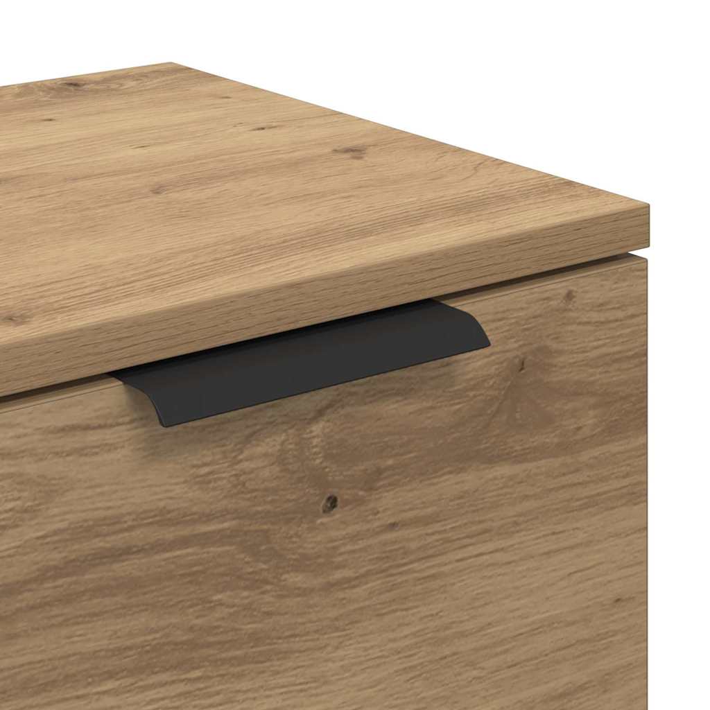 Komode 2 pcs Umjetnički hrast 60 x 30 x 70 cm Konstruirano drvo