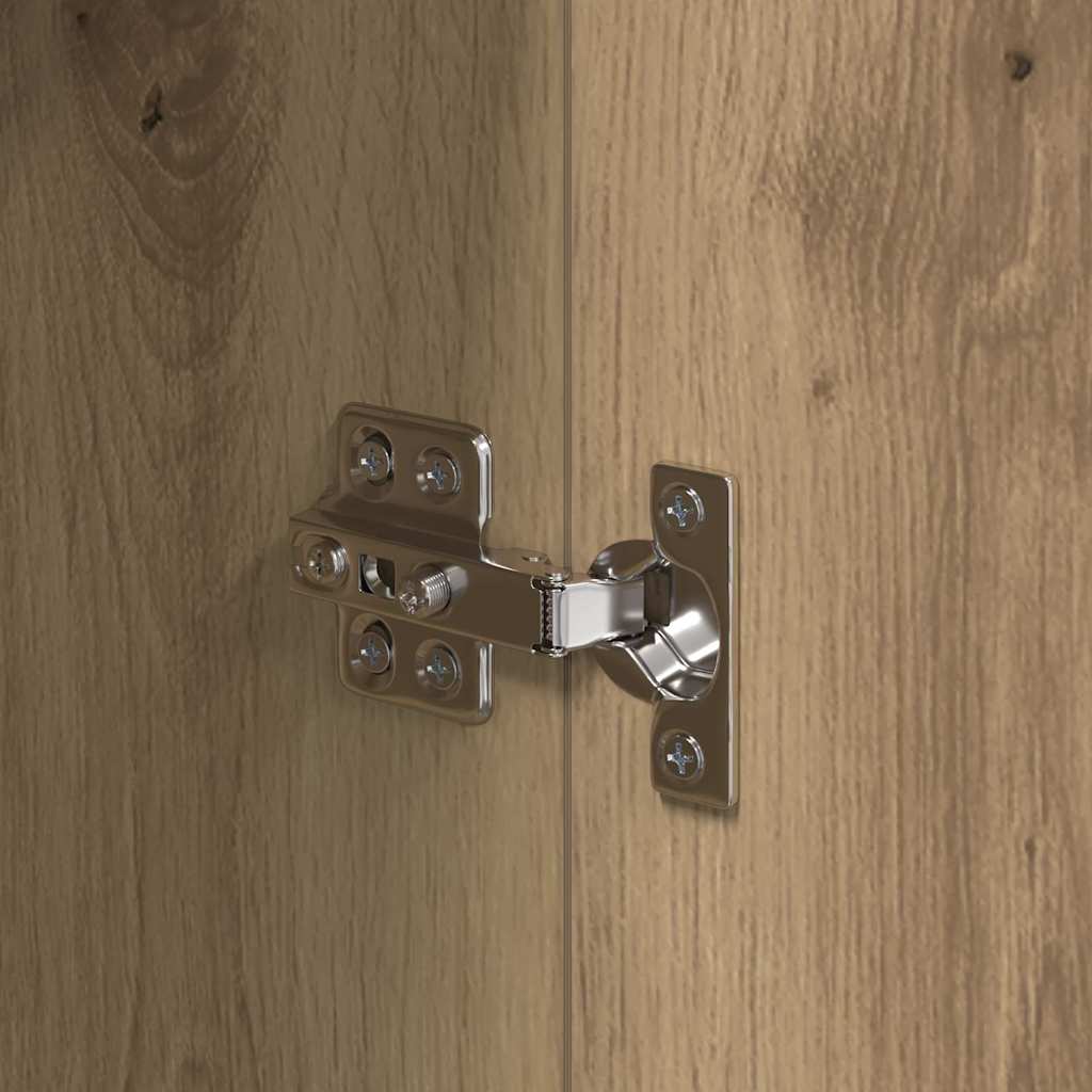 Komode 2 pcs Umjetnički hrast 60 x 30 x 70 cm Konstruirano drvo
