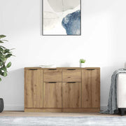 Komode 2 pcs Umjetnički hrast 60 x 30 x 70 cm Konstruirano drvo