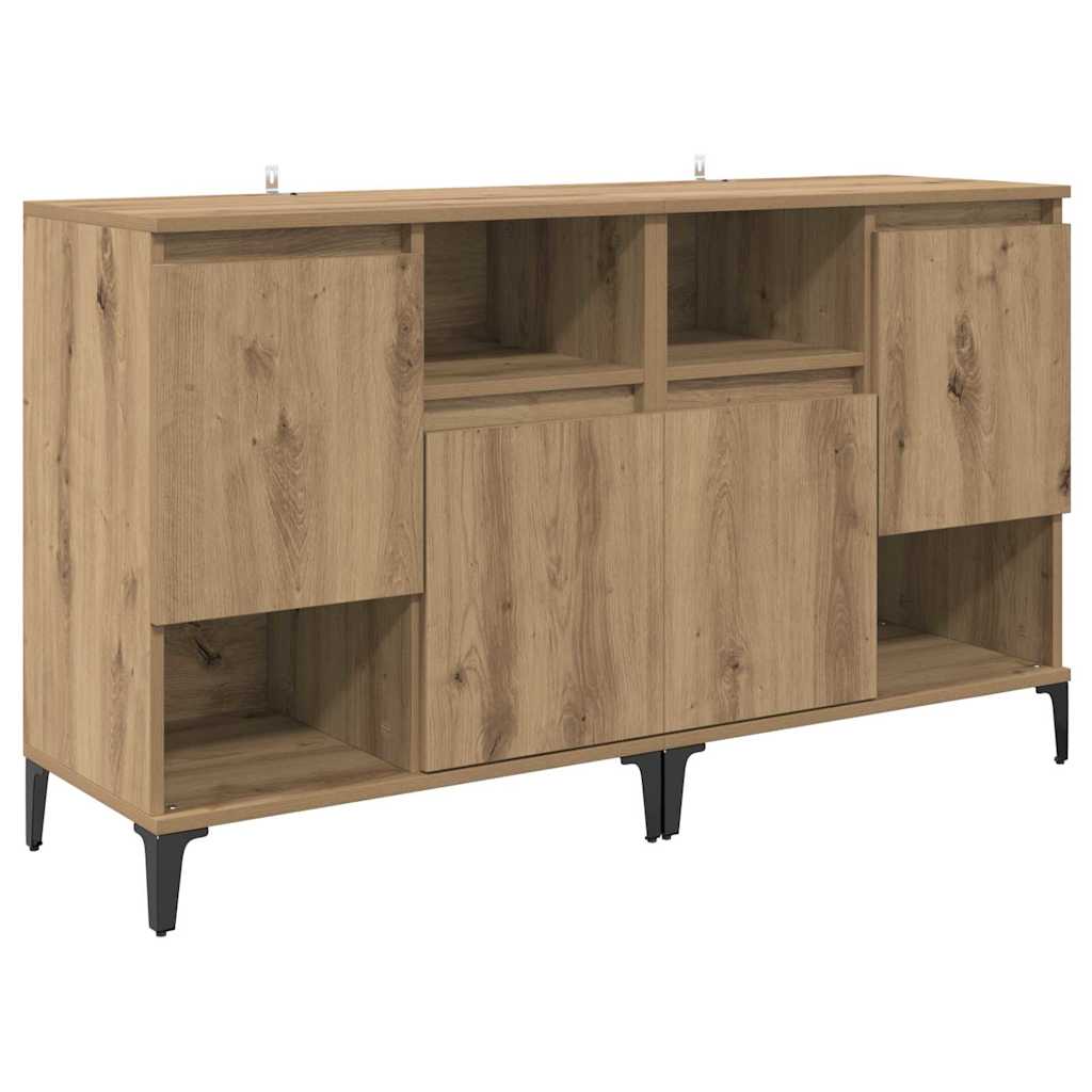 Komode 2 pcs Umjetnički hrast 60 x 35 x 70 cm Konstruirano drvo