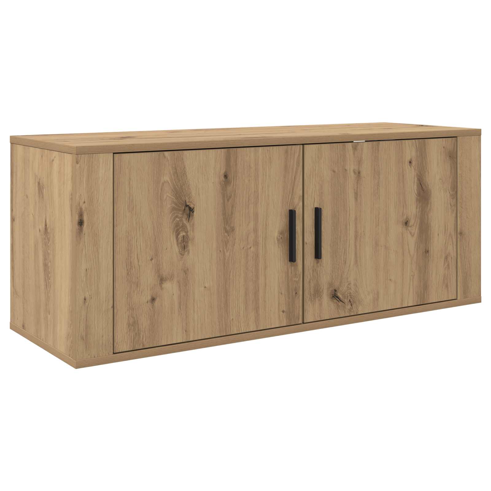 Zidni TV ormar set 2 pcs Umjetnički hrast 100 x 34,5 x 40 cm