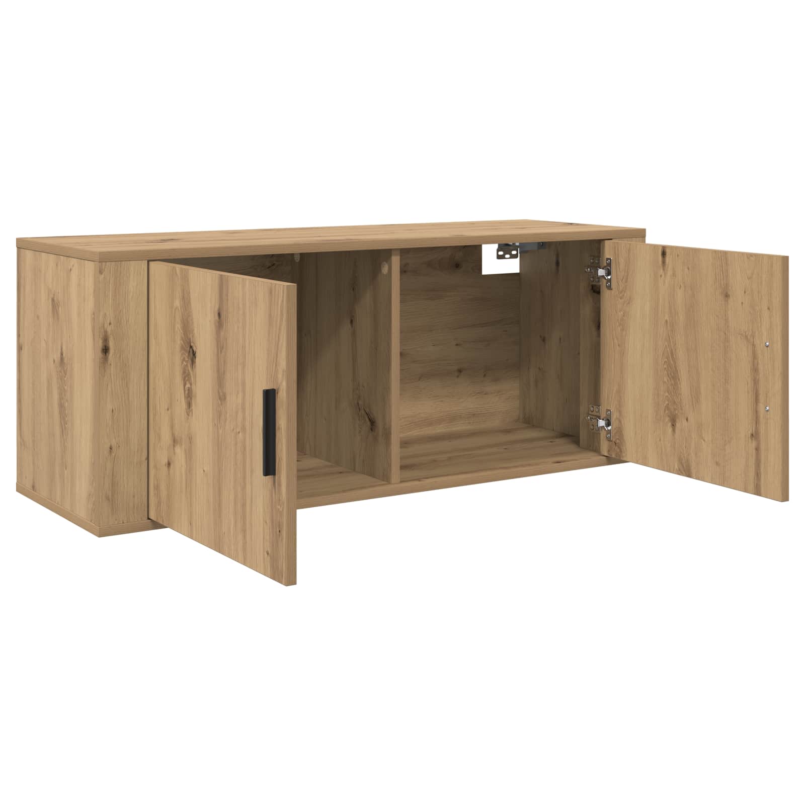Zidni TV ormar set 2 pcs Umjetnički hrast 100 x 34,5 x 40 cm