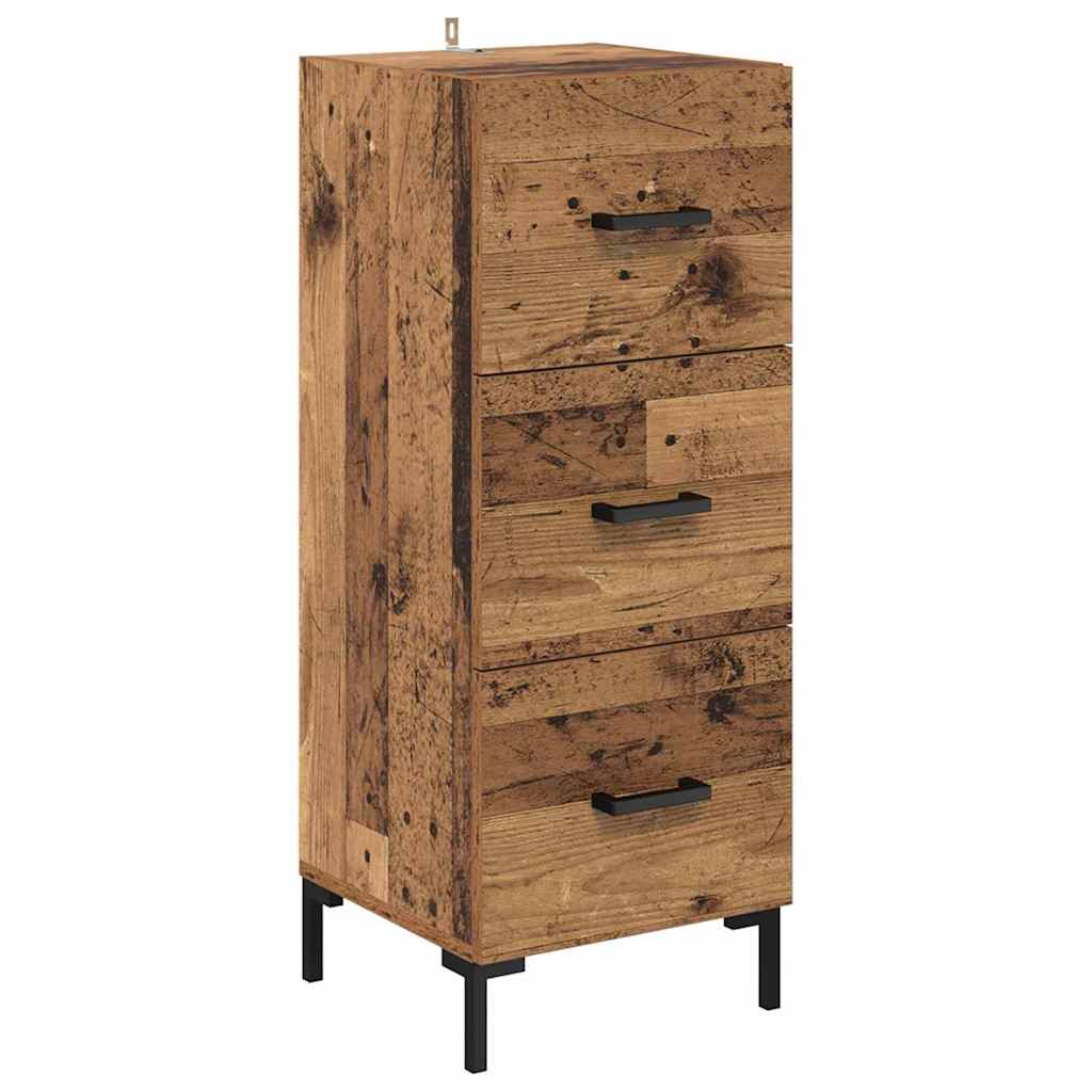 Highboard Staro drvo 34,5 x 34 x 180 cm Konstruirano drvo