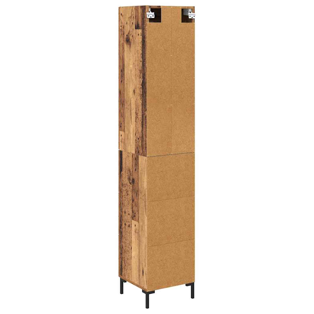 Highboard Staro drvo 34,5 x 34 x 180 cm Konstruirano drvo