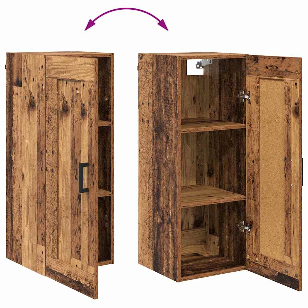 Highboard Staro drvo 34,5 x 34 x 180 cm Konstruirano drvo