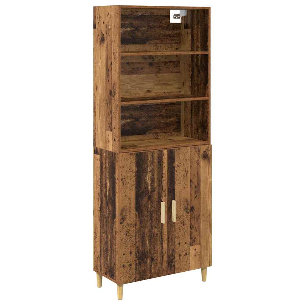 Highboard Staro drvo 69,5 x 32,5 x 180 cm Konstruirano drvo