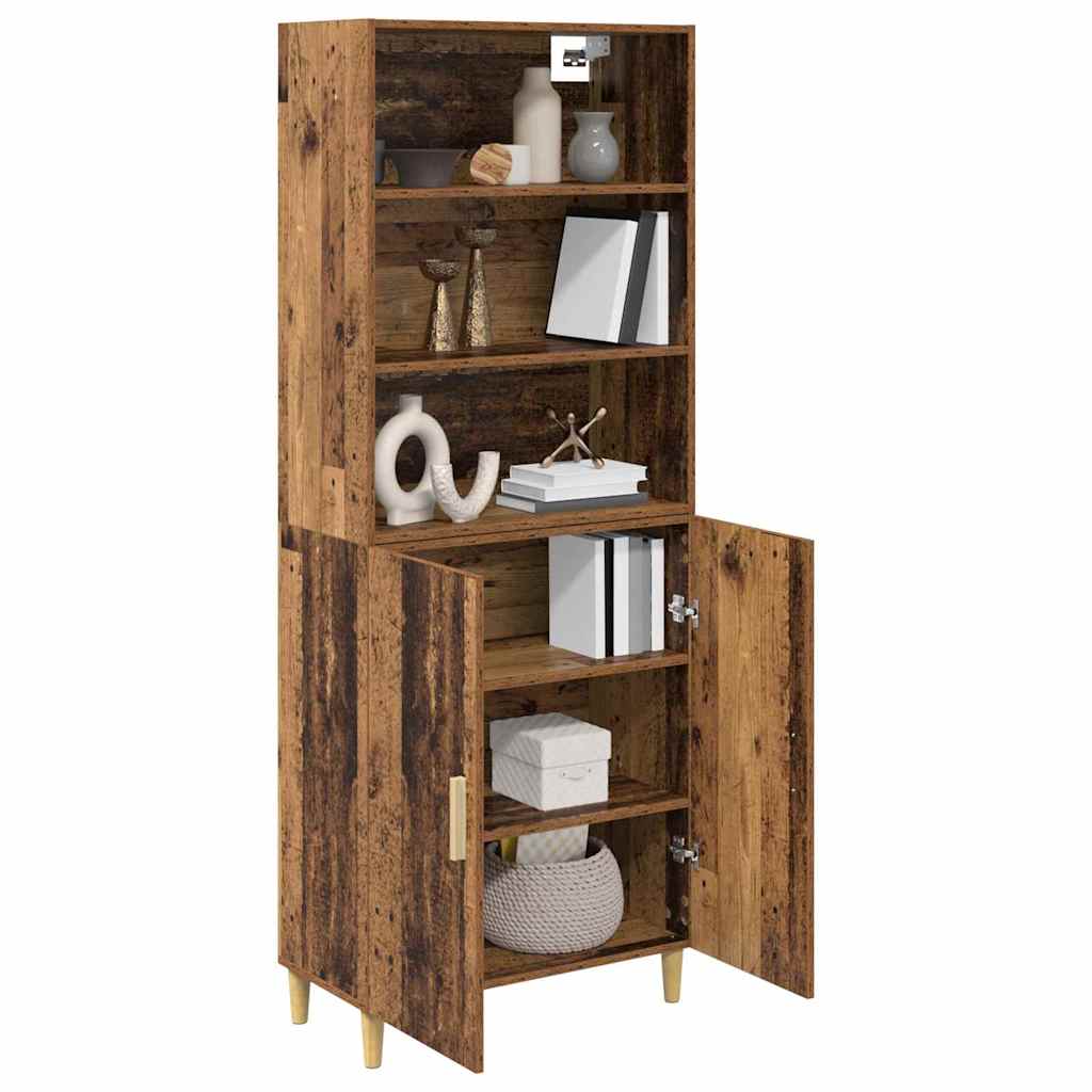 Highboard Staro drvo 69,5 x 32,5 x 180 cm Konstruirano drvo