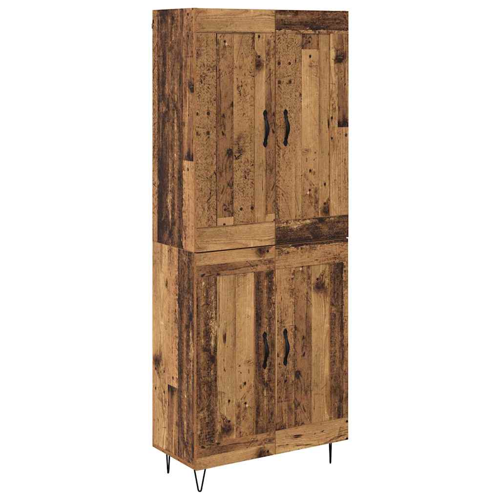 Highboard Staro drvo 69,5 x 34 x 180 cm Konstruirano drvo