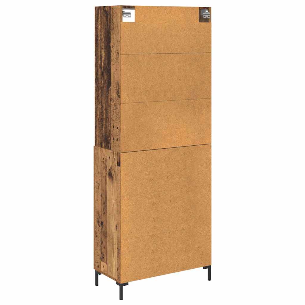 Highboard Staro drvo 69,5 x 34 x 180 cm Konstruirano drvo