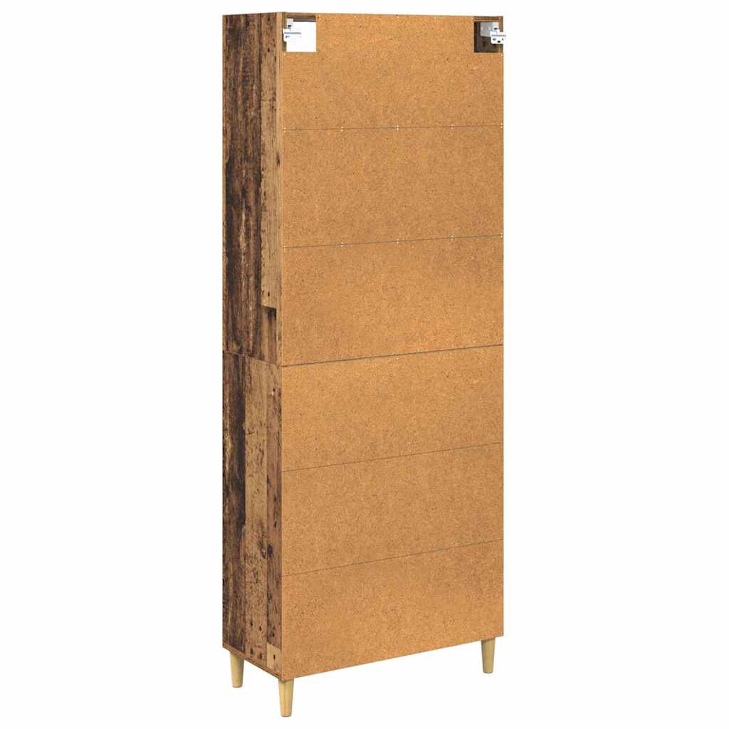 Highboard Staro drvo 69,5 x 32,5 x 180 cm Konstruirano drvo