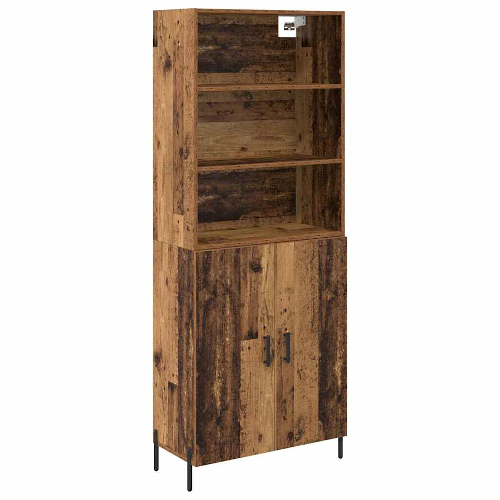 Highboard Staro drvo 69,5 x 32,5 x 180 cm Konstruirano drvo