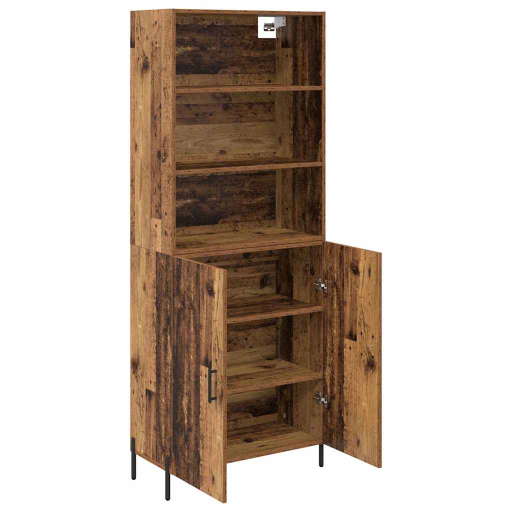 Highboard Staro drvo 69,5 x 32,5 x 180 cm Konstruirano drvo