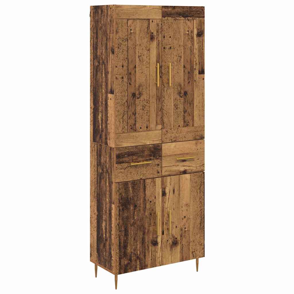 Highboard Staro drvo 69,5 x 34 x 180 cm Konstruirano drvo