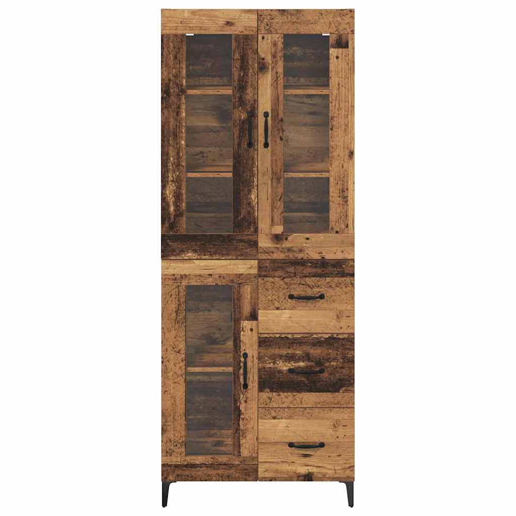 Highboard Staro drvo 69,5 x 34 x 180 cm Konstruirano drvo