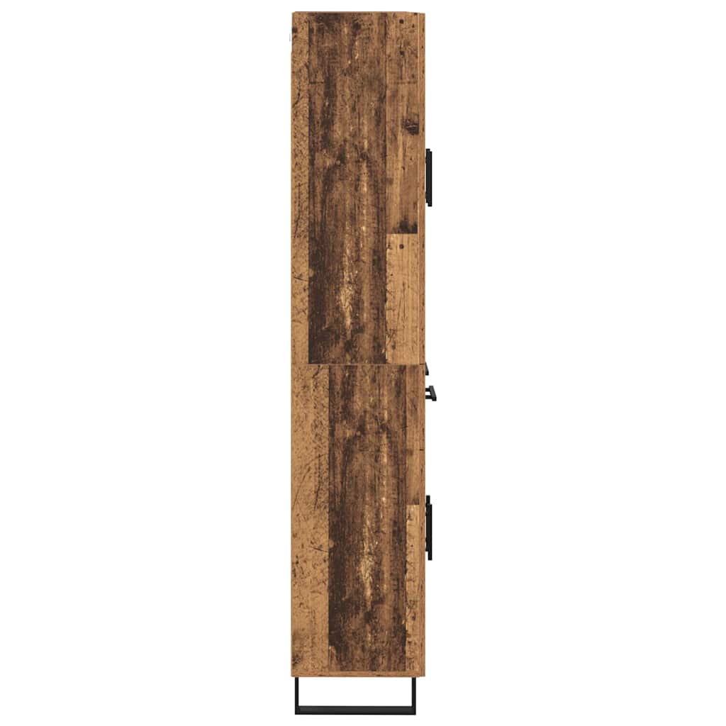 Highboard 2 kom. Staro drvo 69,5 x 34 x 180 cm
